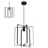 Horoz Nobel Pendant with 1m Cable - Black